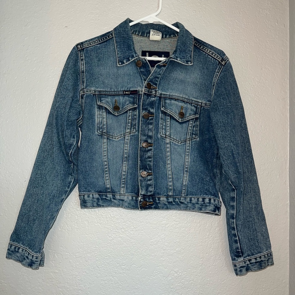 L.e.i. Blue Denim Jean Jacket